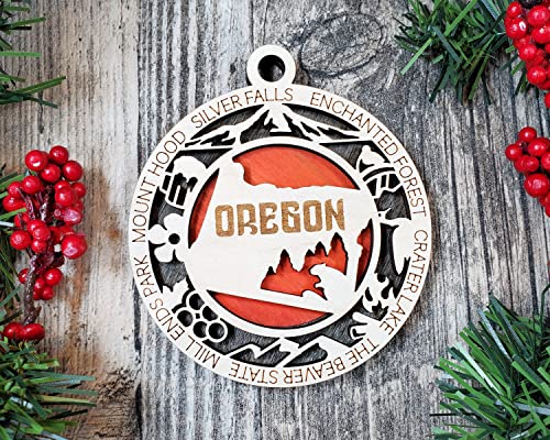 US State Ornaments (Customizable)