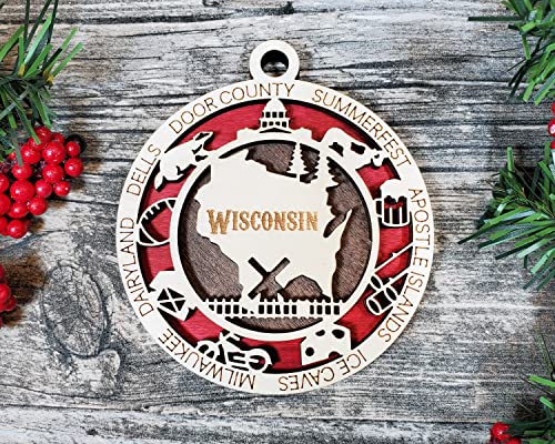 US State Ornaments (Customizable)