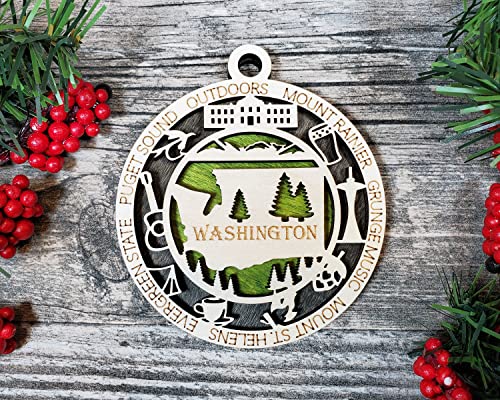 US State Ornaments (Customizable)