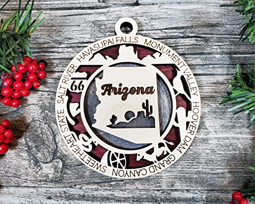 US State Ornaments (Customizable)