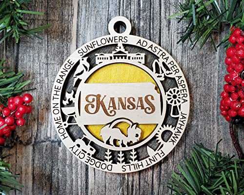 US State Ornaments (Customizable)