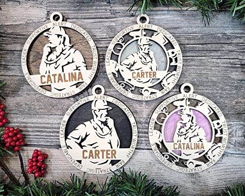 Sport Series Ornaments (Customizable)