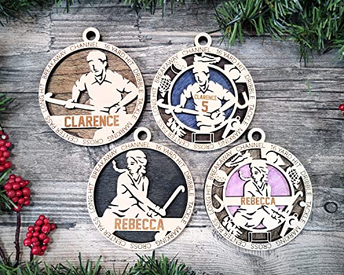 Sport Series Ornaments (Customizable)