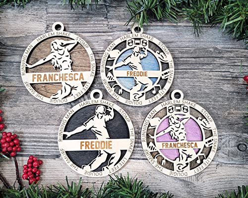 Sport Series Ornaments (Customizable)