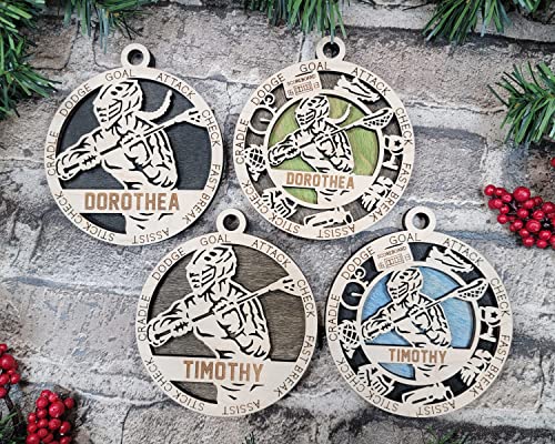 Sport Series Ornaments (Customizable)