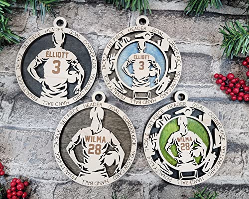 Sport Series Ornaments (Customizable)