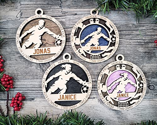 Sport Series Ornaments (Customizable)