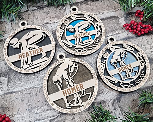 Sport Series Ornaments (Customizable)