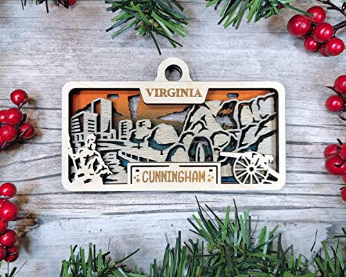 State Plate Ornament (Customizable)