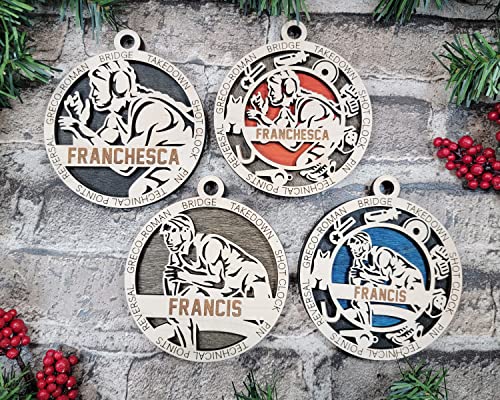 Sport Series Ornaments (Customizable)